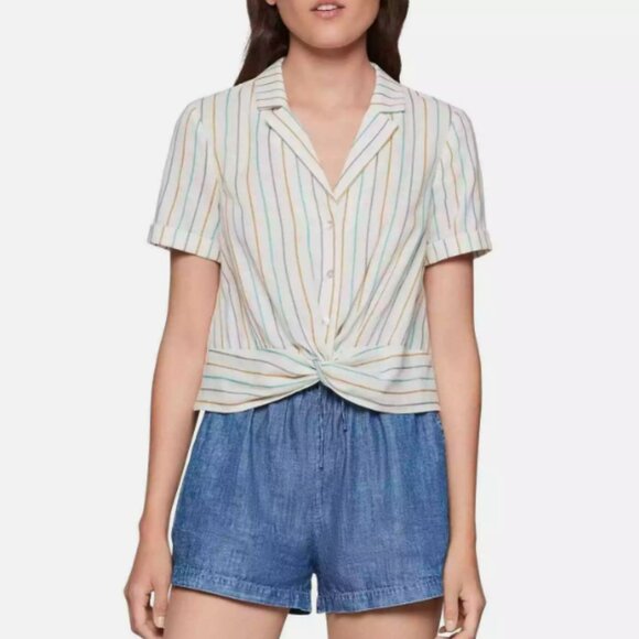 BCBGeneration Boxy Short Sleeve Top - Picture 1 of 8